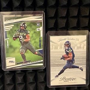 KENNETH WALKER III 2022-24 PANINI PRESTIGE FOOTBALL ROOKIE CARD-SEATTLE SEAHAWKS
